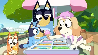 Bluey S02E46 Le trajet en voiture