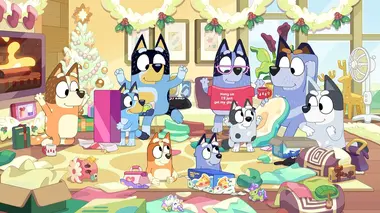 Bluey S02E51 Le grand bain de Noël