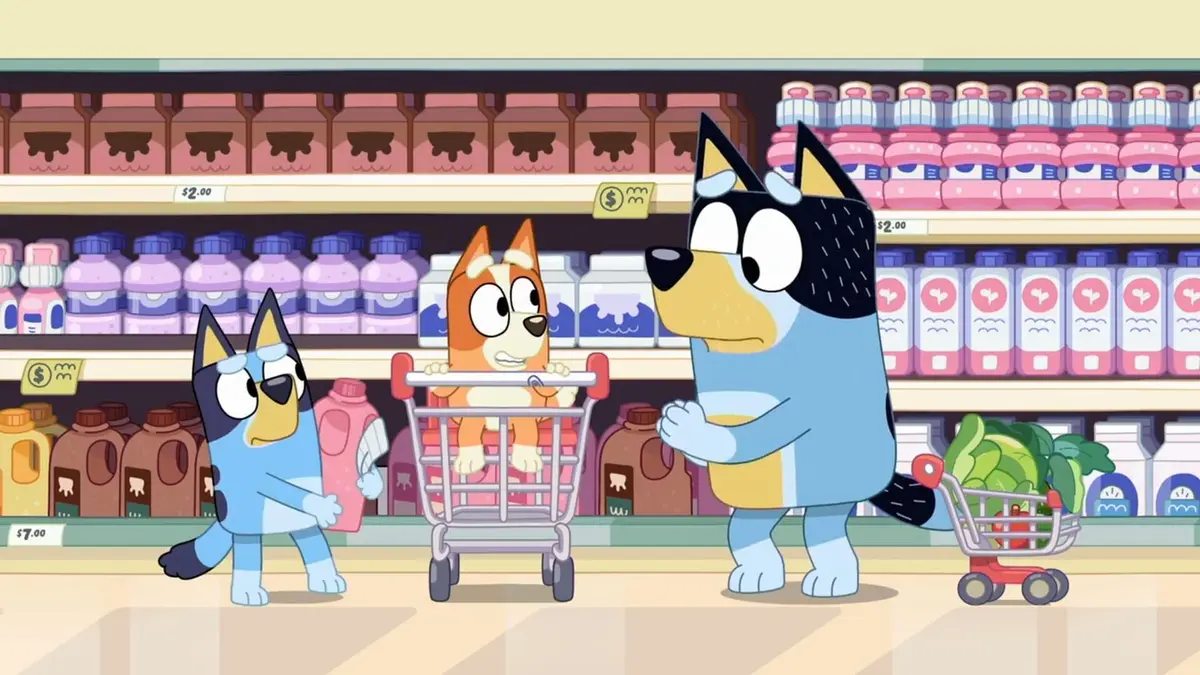 Visuel de Bluey S03E15 Explorateurs