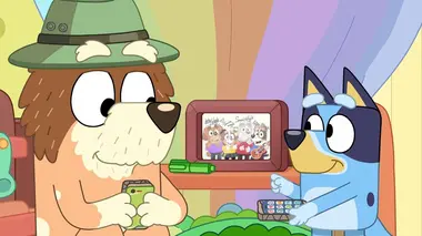 Bluey S03E16 Les téléphones