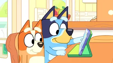 Bluey S03E23 L'appel vidéo