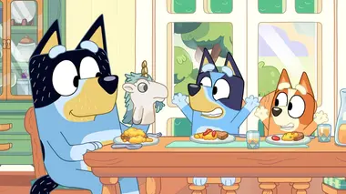 Bluey S03E29 Les marionnettes