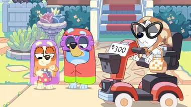 Bluey S03E33 Le scooter à mamies