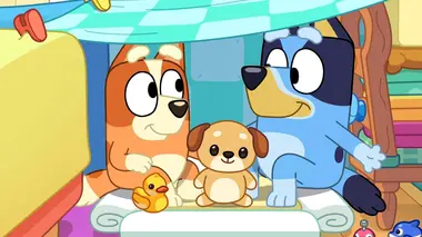 Bluey S03E38 La cabane
