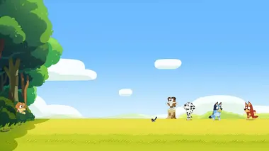Bluey S03E44 Les filles de la forêt