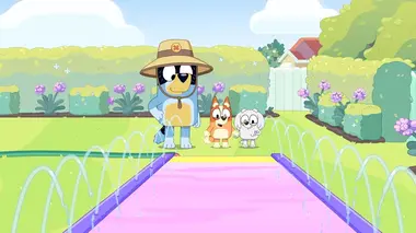 Bluey S03E46 Le toboggan