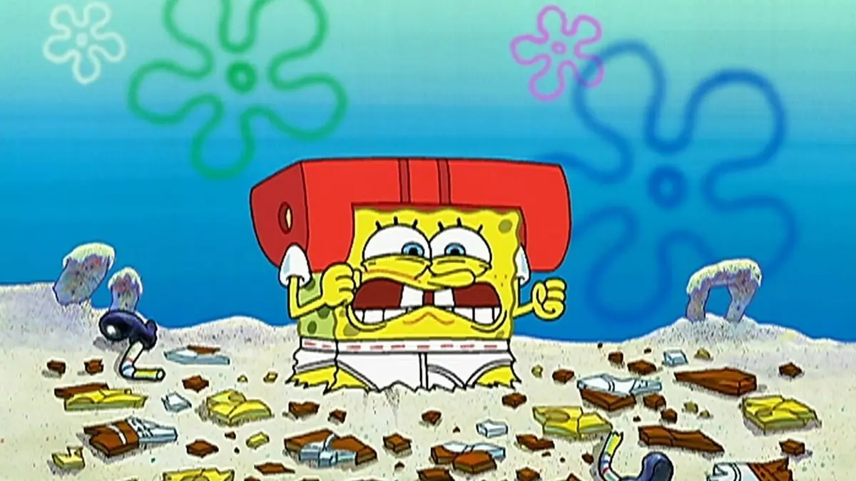 Bob l'éponge S03E16 Faut assurer ses arrières