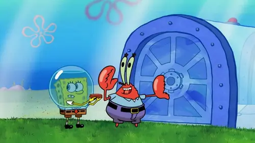 Bob l'éponge S08E15 Le pâté de crabe géant