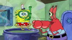 Bob l'éponge Match de catch. - La carte super rare