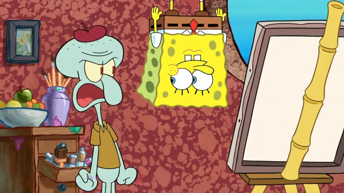 Bob l'éponge S15E10 Bob la muse