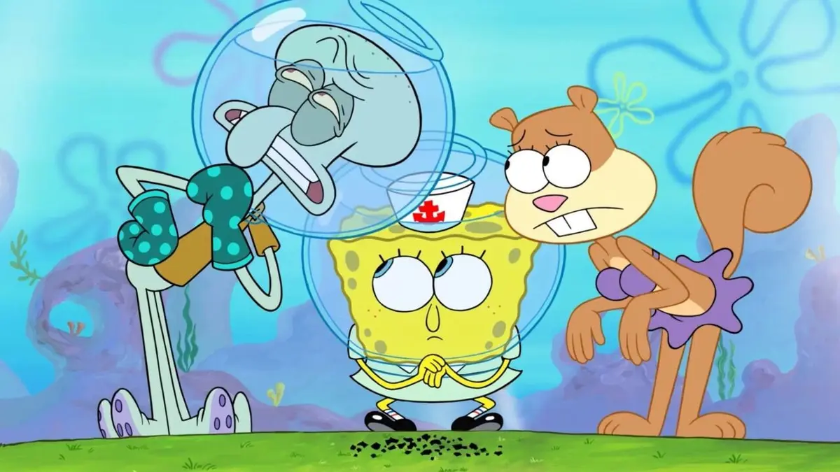Bob l'éponge S16E11 Le tentacule vert / Joyeux anniversaire, monsieur Krabs !