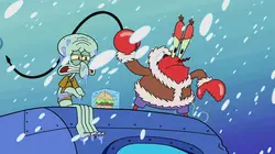 Bob l'éponge S09E24 Les naufragés du Salon de la Gastronomie / Au pied de la lettre