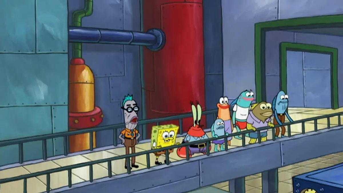 Bob l'éponge S08E09 Monsieur Krabs part en vacances