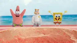Visuel de Bob l'éponge, le film : un héros sort de l'eau