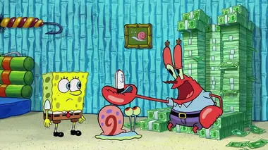 Bob l'éponge S10E05 Chez Bob l'éponge / Plancton prend la porte