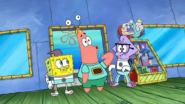 Bob l'éponge S15E13 La croisière fait des vagues / Capitaine Quasar, deuxième génération