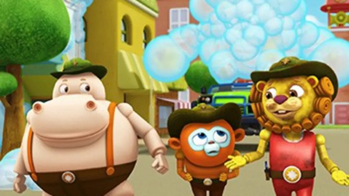 Boing, super ranger S01E12 Panique dans la maison gonflable