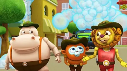 Boing, super ranger S01E12 Panique dans la maison gonflable