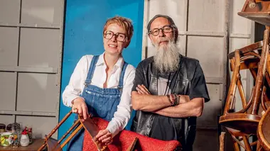 Crans-Montana (VS). Avec Emmanuelle Mielke et Enrico Margnetti & l'équipe des ateliers 16 art