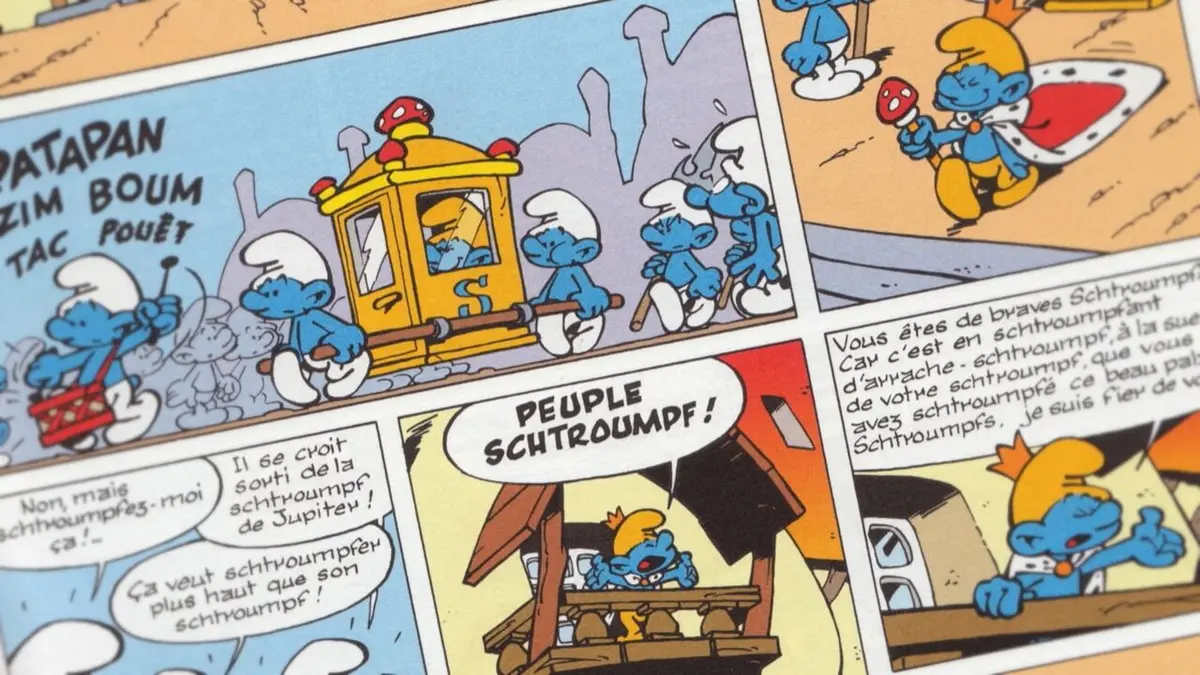 Bons baisers de la planète Schtroumpf