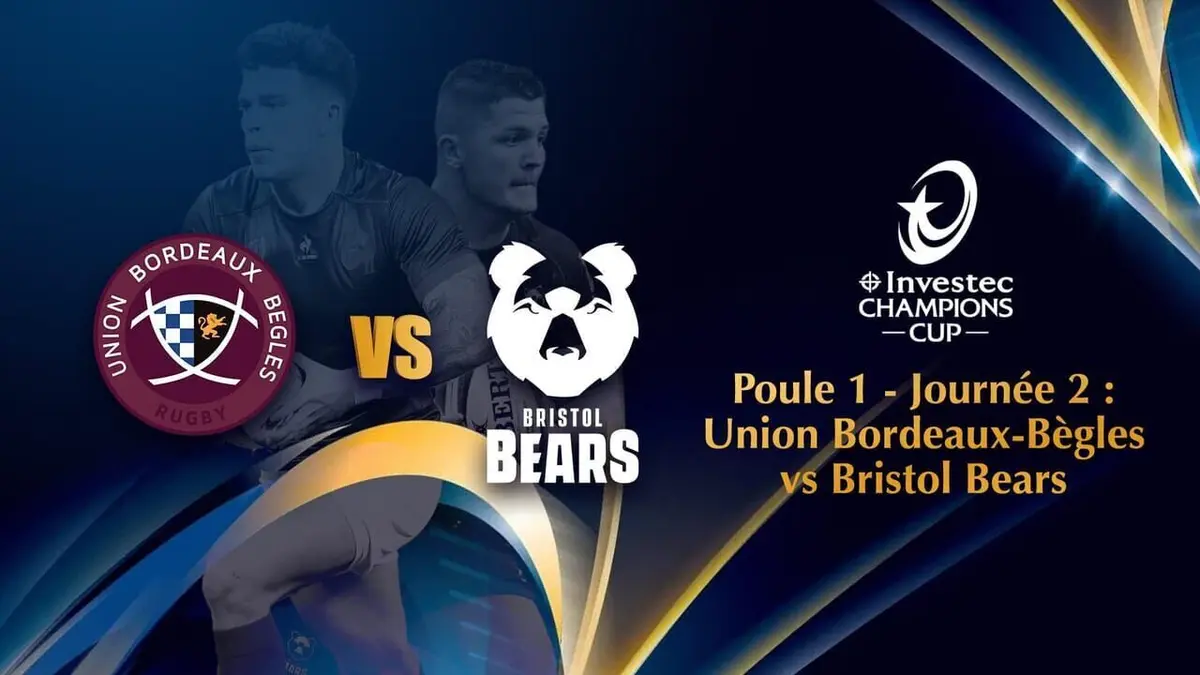 Bordeaux-Bègles / Bristol Rugby Champions Cup 2023/2024