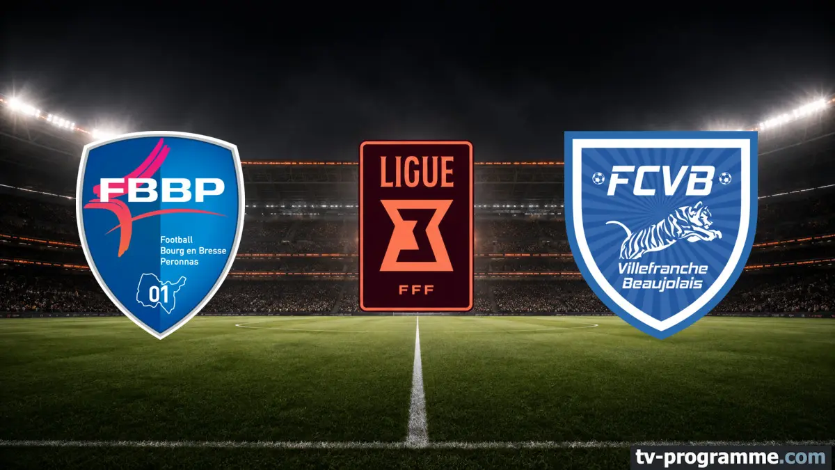 Bourg-en-Bresse Péronnas / FC Villefranche Beaujolais Football Ligue 3 2026-2027