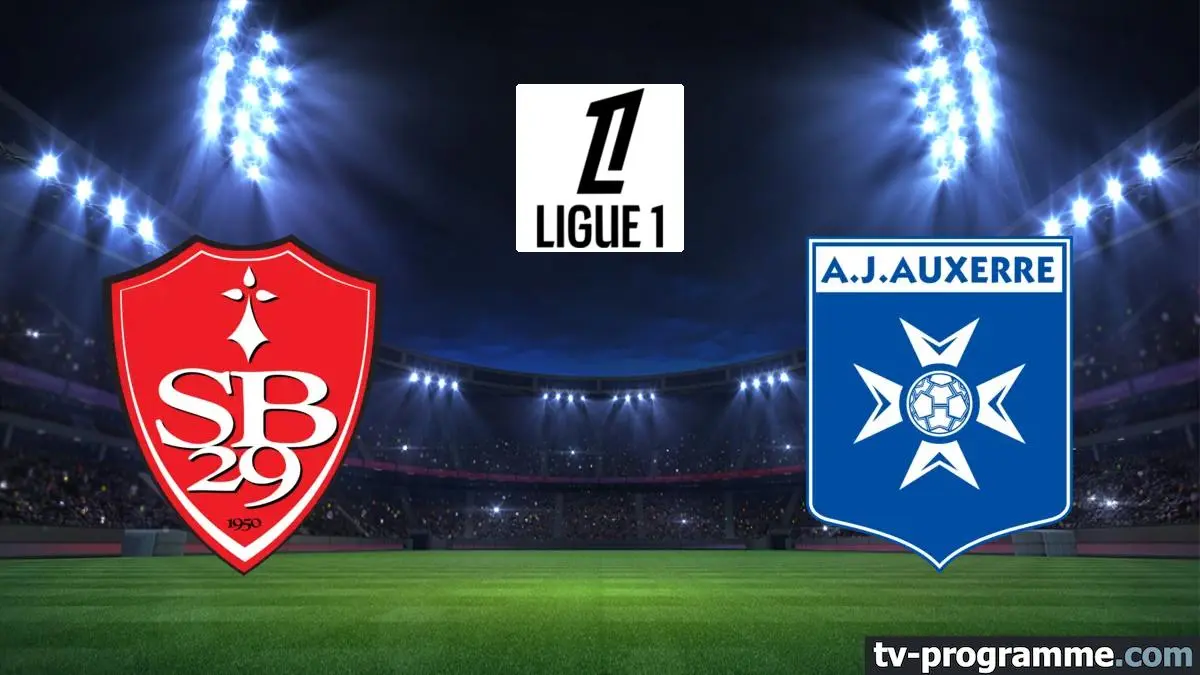 Brest / Auxerre Football Ligue 1 McDonald's 2025-2026