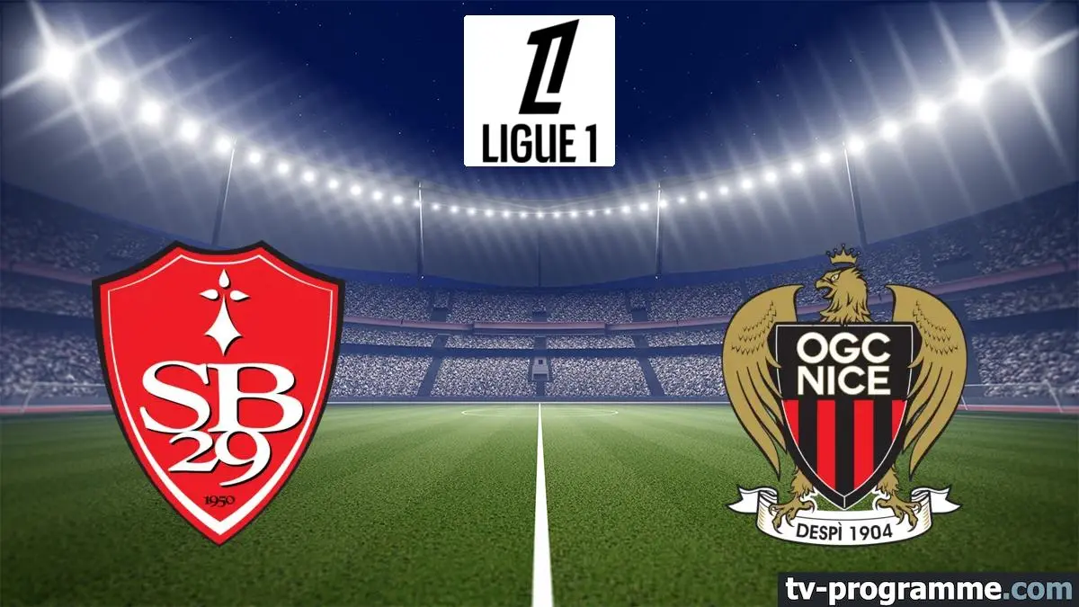 Brest / Nice Football Ligue 1 McDonald's 2025-2026