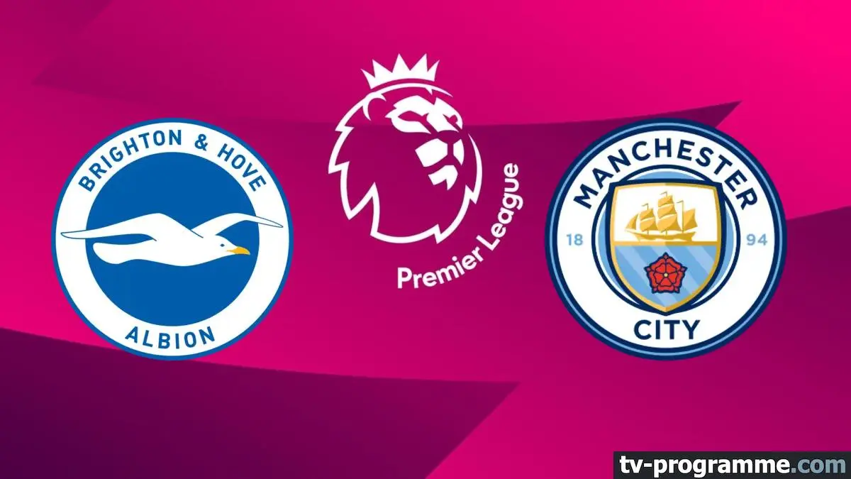 Brighton & Hove Albion / Manchester City Football Premier League 2023/2024