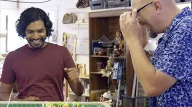 Bohus And Shaun Collect Apples