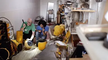 Bohus and Shaun buy space pants