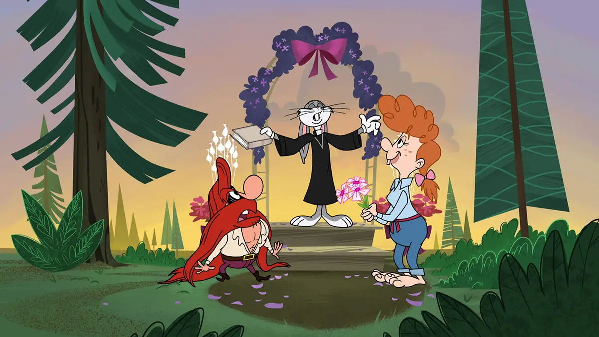 Bugs ! Une Production Looney Tunes S02E05 Le lapin, la fille et le pirate. - Mon canard d'amour