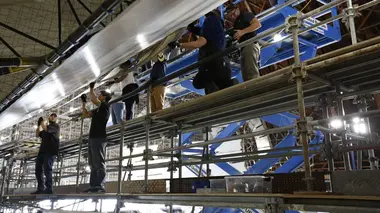 Un dirigeable géant