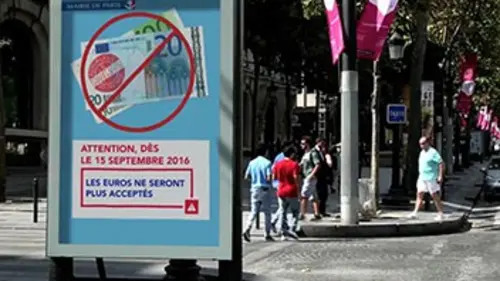 Bye bye l'euro