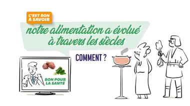 Comment notre alimentation a évolué à travers les siècles ?