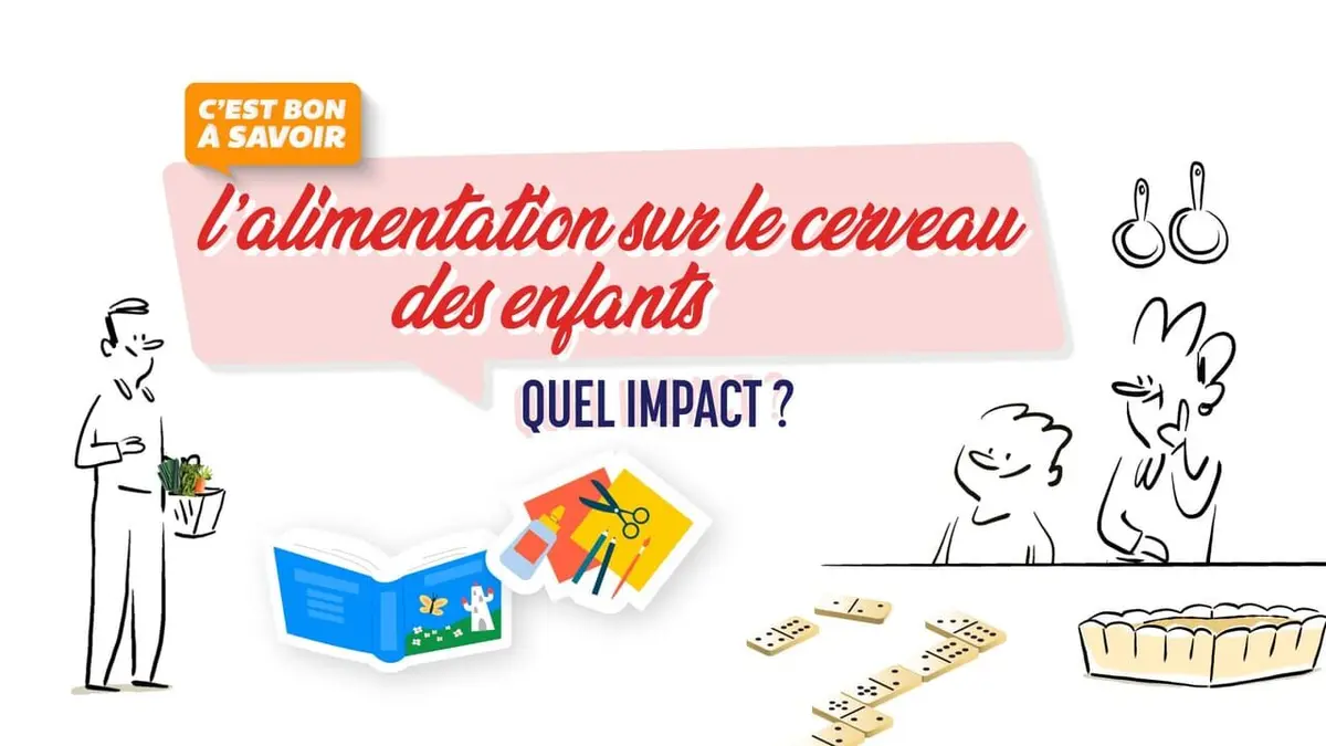 C'est bon à savoir Quel est l'impact de l'alimentation sur le cerveau des enfants ?