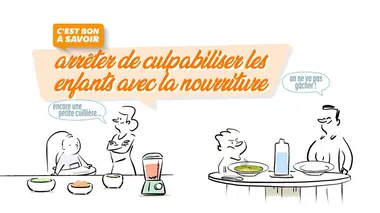 Arrêtez de culpabiliser les enfants avec la nourriture !