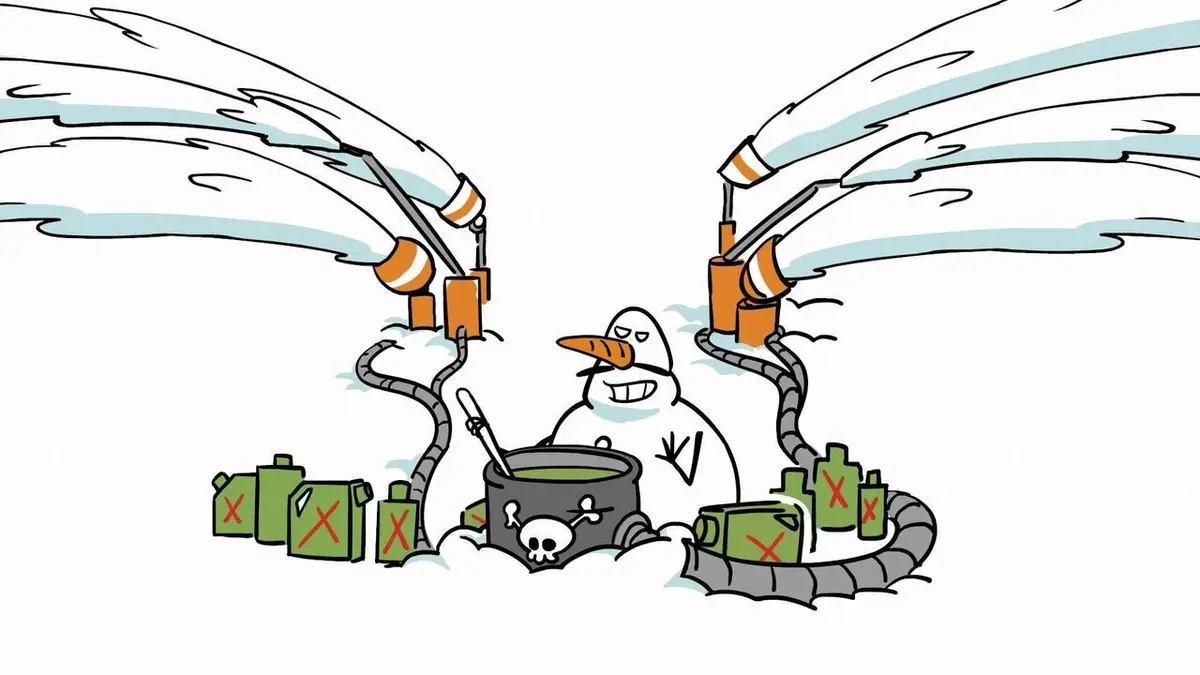 C'était caché S01E22 La pollution cachée du ski