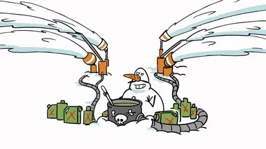 La pollution cachée du ski