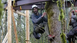Cabanes perchées Cabane pour amateurs de sensations fortes