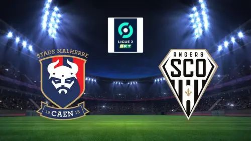 Caen / Angers - Football Ligue 2 BKT