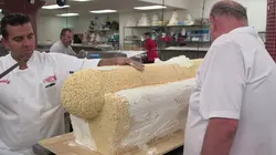 Cake Boss Rouge, blanc et chique