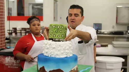 Cake Boss Robots et licornes arc-en-ciel