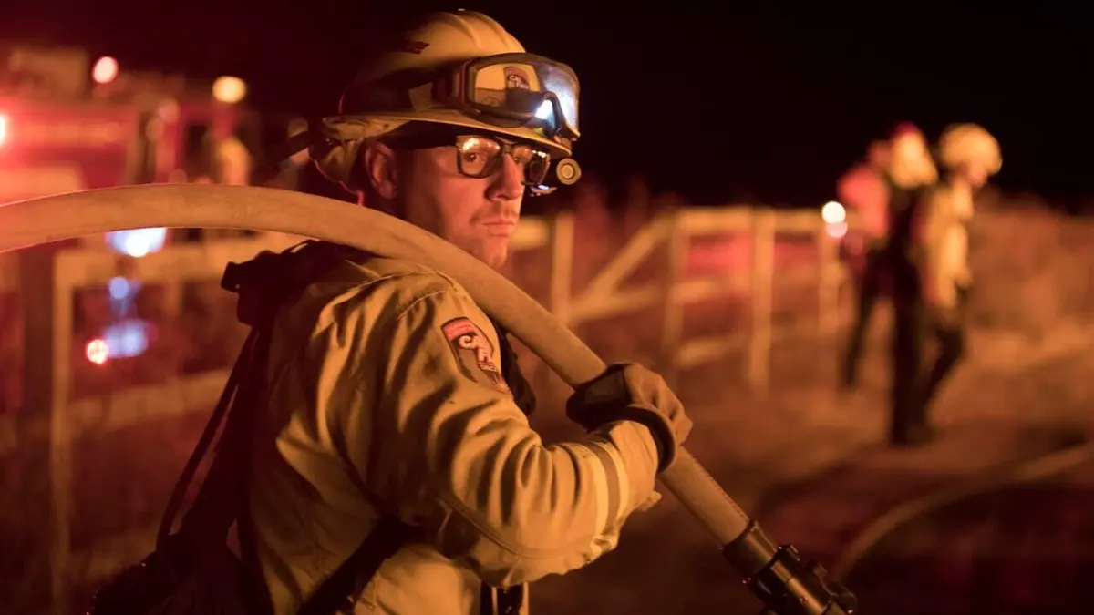 Californie : dans l'enfer des flammes Montagne de flammes