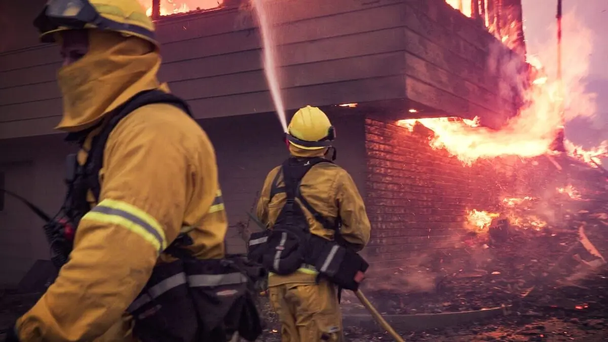 Californie : dans l'enfer des flammes Un diable qui vient à toi