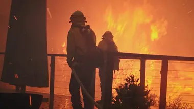 Californie : dans l'enfer des flammes Le vent du diable