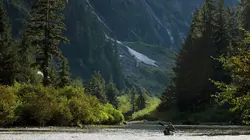 Canada, le vieil homme et la rivière