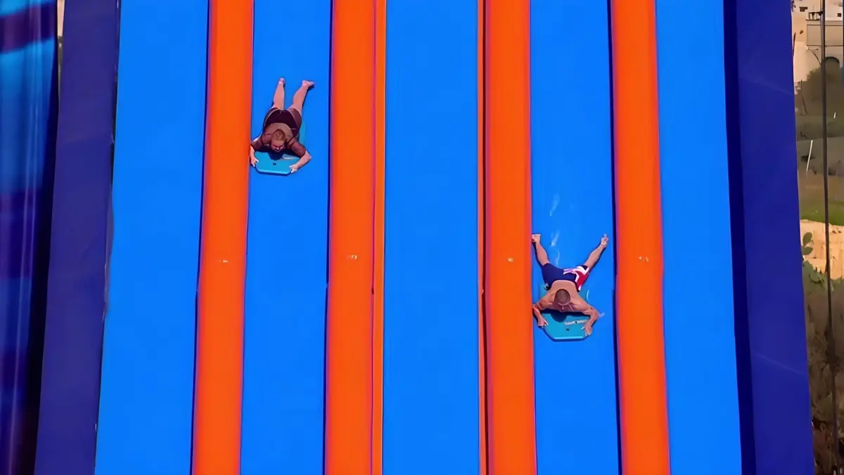 Cannonball : prêts à décoller ? S01E01 Chat glisse