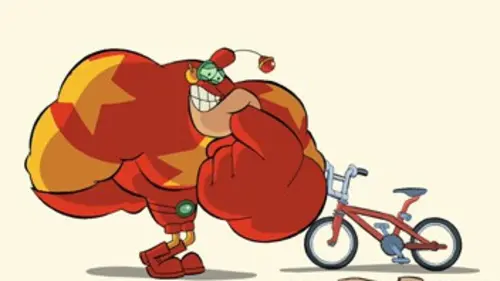 Captain Biceps S01E12 Atomik mémé