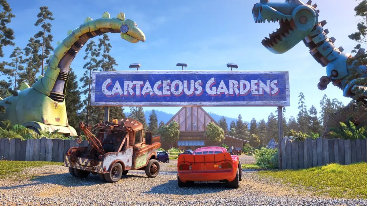 Cars on the Road S01E01 Le dino-parc